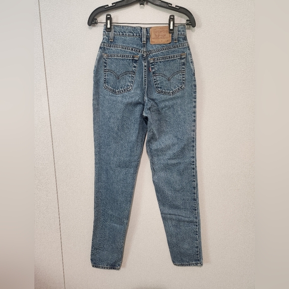Levi's Vintage 512 Mom Jeans High Rise Size 5 - Picture 6 of 10